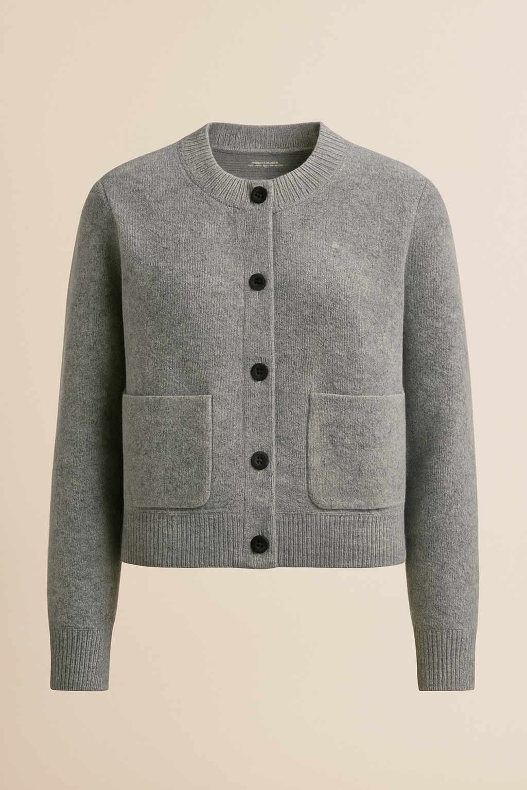 Gray Melange Sweater